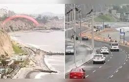Ampliación de la Costa Verde: construyen cuarto carril para reducir tráfico en Miraflores