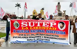 Sutep: cerca de 3.000 maestros en La Libertad paralizarán actividades por mejores condiciones laborales