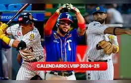 CALENDARIO de la LVBP 2024-25: fechas y cruces OFICIALES de Leones, Magallanes, Tiburones y otros equipos
