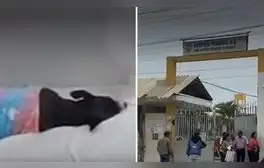 Doctora atiende con su perro echado en camilla para pacientes en hospital de Tumbes: "No quiero que lo cojas"