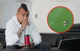 Arturo Vidal se rinde ante sensacional jugada de Luis Advíncula en el superclásico: "Pensé que se lo iba a llevar"