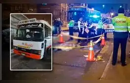 Sujeto es abatido tras intentar asaltar un auto en SMP y cobradora de cúster Holrex Express resulta herida