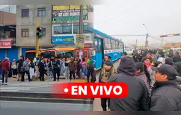 Paro de transportistas en Lima EN VIVO: choferes de 'Anconero' y 'Los Chinos' paralizan servicio por extorsiones