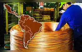 El país de Sudamérica con la mayor producción mundial de cobre que supera a EE.UU y China: genera más de US$50.000 millones al año