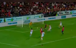 Gianluca Lapadula se estrena en la temporada: el peruano marcó un golazo con el Cagliari en la Copa Italia