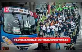Paro nacional de transportistas EN VIVO: anuncian paro general y marcha este jueves 26 de septiembre