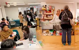 La tienda dentro de una iglesia de Estados Unidos donde se venden artículos GRATIS para inmigrantes de Nueva York