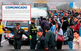 ATU dispone cambio de horarios en Metropolitano, corredores y Metro de Lima por paro de transportistas