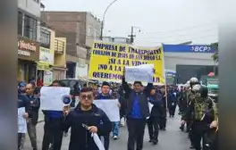 Lima y Callao soportan hoy un paro de transportistas