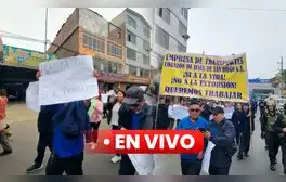 Marcha al Congreso y Paro Nacional de Transportistas en Lima, minuto a minuto: iniciará en Acho hoy 26 de septiembre