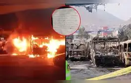 Paro de transportistas: carta amenazante sugiere que ‘Los Pulpos de Lima Norte’ causaron incendio de 25 buses en Independencia