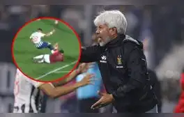 DT de Melgar aseguró que los árbitros los perjudicaron con la no expulsión de Zambrano: "Hoy Bruno incidió"