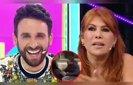 IMÁGENES del encuentro inesperado entre Magaly Medina y Rodrigo González en avión: la tensión fue evidente