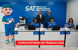 ¿Buscas empleo? SAT lanza CONVOCATORIA DE TRABAJO con sueldos de hasta S/3.000: postula AQUÍ