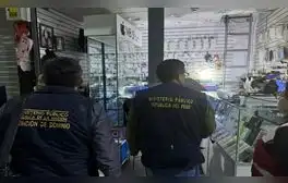 Megaoperativo en Las Malvinas: Fiscalía interviene más de 50 puestos e incauta cerca de 800 celulares robados