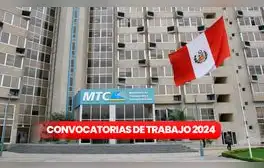 MTC abre nueva convocatoria para peruanos con o sin experiencia en estas carreras: ¿cómo postular?