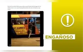 Este video de robo en carro no se produjo durante el actual estado de emergencia en distritos de Lima