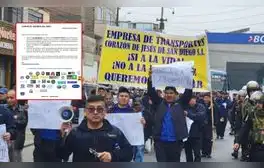 Gremios exigen al Congreso no aprobar proyecto de "terrorismo urbano" y derogar ley pro crimen organizado