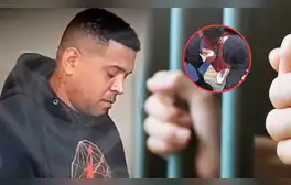 Madre de ‘Cri Cri’ llora al ver a su hijo ser trasladado al penal de Piedras Gordas