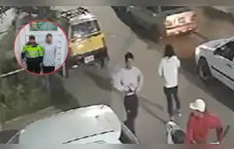 Estudiante causa pánico en colegio de Trujillo al romper lunas de auto y portar una pistola