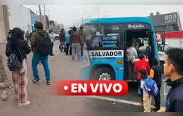 Paro de transportistas EN VIVO: ATU niega paralización de servicio de transporte pese a incidentes en av. Faucett