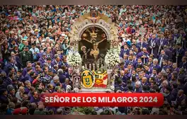 ¿A qué hora sale el Señor de los Milagros este sábado 5 de octubre 2024?