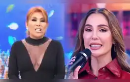 Magaly Medina lanza curioso mensaje al ver a Ana Paula Consorte hablando de su feliz hogar con Paolo Guerrero