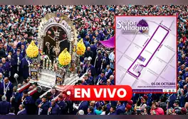 Recorrido del Señor de los Milagros HOY sábado 5 de octubre 2024, rutas alternas y plan de desvíos