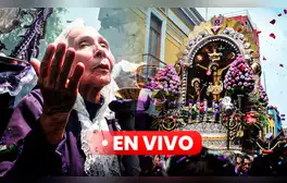 Procesión del Señor de los milagros 2024 EN VIVO: imagen del Cristo Moreno sale de la Iglesia Las Nazarenas