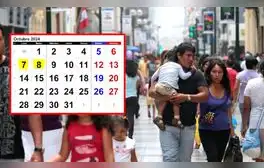 Feriado del 8 de octubre en Perú: ¿los trabajadores del sector privado también descansarán en esta fecha festiva?