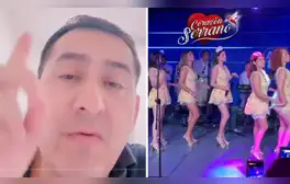 Edwin Guerrero de Corazón Serrano RESPONDE sobre falta de actitud de las cantantes: "Si alguien no quiere continuar..."