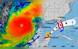 La trayectoria del Huracán Milton EN VIVO: revisa en tiempo real el paso del ciclón categoría 4 en Florida