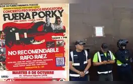 Municipio de Breña clausura local donde se iba a realizar concierto pro revocatoria de López Aliaga