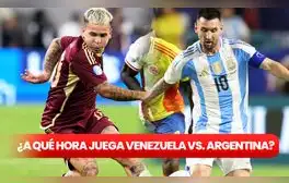 ¿A qué hora juega Venezuela vs. Argentina por las Eliminatorias Sudamericanas 2026? Conoce AQUÍ todos los horarios