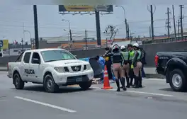 Tragedia en Panamericana Norte: hombre muere atropellado por intentar cruzar muro en plena vía cerca de Senati