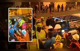Reportan un herido tras represión policial en la av. Abancay por paro de transportistas