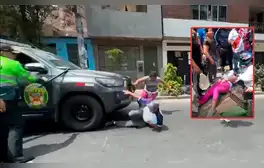 Patrullero de la PNP atropella a dos transportistas en Ate durante manifestaciones