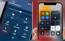 ¿Qué ocurre con tu CELULAR si mantienes presionado el botón de linterna?