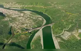Este inmenso puente de Perú que se construirá a 2.5 km aguas abajo: MTC culmina estudio en diciembre de 2024