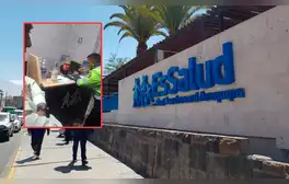 Trabajadores de EsSalud son sorprendidos bebiendo alcohol dentro de sede en Arequipa