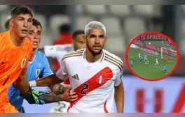Luis Abram reveló la curiosa razón por la que se quedó tirado en el gol de Araujo en el Perú vs Uruguay