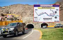 Cierre parcial de túneles entre San Juan de Lurigancho y Cercado de Lima: revisa la ruta alterna y duración de la obra
