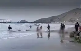 Amigos mueren ahogados en la playa Bahía Blanca de Ventanilla tras ser arrastrados desde una peña