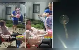 Le regalaron globo con dinero, pero sorpresa tuvo inesperado final: “Fue visto por la Antártida”
