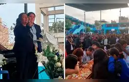 Esposa de docente asesinado en colegio de Ate exige justicia en velatorio: "Lo único que pido es que paremos esto"