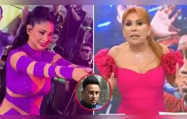 Magaly cuestiona a Pamela Franco por dejar que Christian Cueva administre su carrera: "De repente le está cobrando un porcentaje"