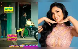 Pamela Franco fue captada en silla de ruedas tras someterse a una liposucción, según ‘Amor y fuego’