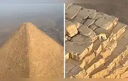 ‘Firulais’ llegó hasta la cima de la pirámide de Giza y sorprende a usuarios: “¿Cómo llegó ahí?”