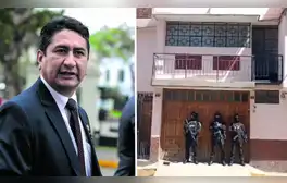 Allanan casa de la madre de Vladimir Cerrón, prófugo líder de Perú Libre, en Huancayo