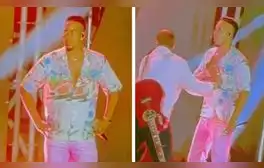 Romeo Santos recibe épica broma de fan peruano al cantar 'Ella y yo' en VIVO: “No se lo esperaba”